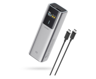 Cuktech Powerbank CKPB100PGLBL 150W 10000mAh USB-C USB-A - szary - 1487972 - zdjęcie 1